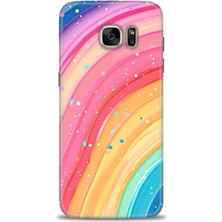 Kılıf Evreni Samsung Galaxy S7 Edge Uyumlu A+ Plus Kılıf + SERAMİK KIRILMAZ EKRAN KORUYUCU 415