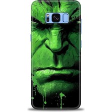 Samsung Galaxy S8 Hd Baskılı Kılıf + Seramik Tam Kaplayan Ekran Koruyucu 94