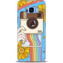 Kılıf Evreni Samsung Galaxy S8 Plus Uyumlu A+ Plus Kılıf + SERAMİK KIRILMAZ EKRAN KORUYUCU 444