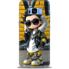 Kılıf Evreni Samsung Galaxy S8 Uyumlu A+ Plus Kılıf + SERAMİK KIRILMAZ EKRAN KORUYUCU 255