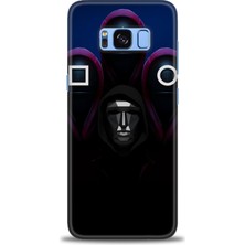 Samsung Galaxy S8 Hd Baskılı Kılıf + Seramik Tam Kaplayan Ekran Koruyucu 283