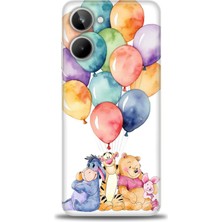 Realme 10 4g Kılıf Hd Baskılı Kılıf + Seramik Tam Kaplayan Ekran Koruyucu 60