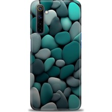 Realme 6 Kılıf Hd Baskılı Kılıf + Seramik Tam Kaplayan Ekran Koruyucu 346