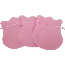 Kadife Kese Pembe 50 Adet 11 x 14 Boy Takı, Altın Kesesi (Ipli & Büzgülü)