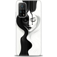 Xiaomi Mi 10T Kılıf Hd Baskılı Kılıf + Seramik Tam Kaplayan Ekran Koruyucu 144