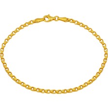 Güverse Zincirli Altın Bileklik