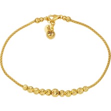 Sarı Altın Dorika Toplu Bayan Bileklik