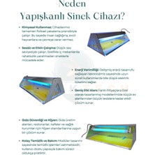 Sinektech Elektrikli Yapışkan Levhalı Sinek Öldürücü 2X20W 60CM Sinek Cihazı Sinek Tutucu Sinek Yakalama Sinek Öldürücü