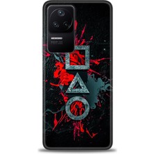 Xiaomi Poco F4 Kılıf Hd Baskılı Kılıf + Seramik Tam Kaplayan Ekran Koruyucu 281