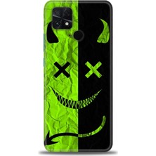 Xiaomi Poco C40 Kılıf Hd Baskılı Kılıf + Seramik Tam Kaplayan Ekran Koruyucu 360