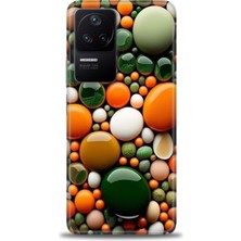 Xiaomi Poco F4 Kılıf Hd Baskılı Kılıf + Seramik Tam Kaplayan Ekran Koruyucu 348