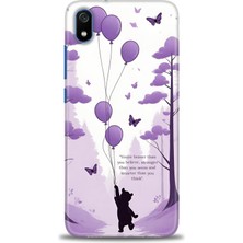 Xiaomi Redmi 7A Hd Baskılı Kılıf + Seramik Tam Kaplayan Ekran Koruyucu 54