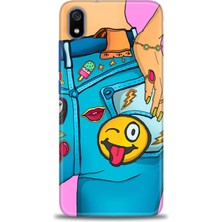 Kılıf Evreni Xiaomi Redmi 7A Uyumlu A+ Plus Kılıf + SERAMİK KIRILMAZ EKRAN KORUYUCU 448