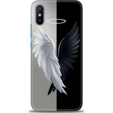 Kılıf Evreni Xiaomi Redmi 9A Uyumlu A+ Plus Kılıf + SERAMİK KIRILMAZ EKRAN KORUYUCU 146