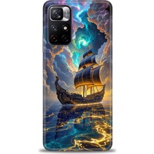 Xiaomi Redmi Note 11S Hd Baskılı Kılıf + Seramik Tam Kaplayan Ekran Koruyucu 233
