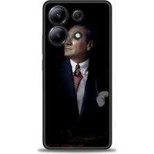 Xiaomi Redmi Note 13 4g Hd Baskılı Kılıf + Seramik Tam Kaplayan Ekran Koruyucu 22