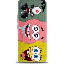 Xiaomi Redmi Note 13 4g Hd Baskılı Kılıf + Seramik Tam Kaplayan Ekran Koruyucu 460