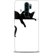 Xiaomi Redmi Note 8 Pro Hd Baskılı Kılıf + Seramik Tam Kaplayan Ekran Koruyucu 63