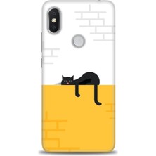 Xiaomi Redmi S2 Hd Baskılı Kılıf + Seramik Tam Kaplayan Ekran Koruyucu 79