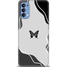 Kılıf Evreni Oppo Reno 4 Uyumlu A+ Plus Kılıf + SERAMİK KIRILMAZ EKRAN KORUYUCU 190