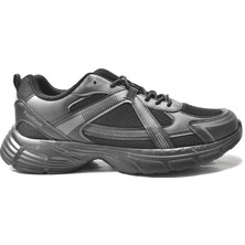 Onlo Ayakkabı LTT.183 Siyah Bağlı Anatomik Erkek Yürüyüş Spor Ayakkabı