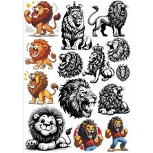 Aslan Sticker Set