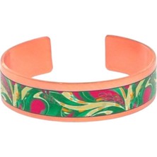 Motifli Bakır Bileklik