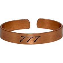 Bakır Bileklik Sayı Sekanslı (Mucize) / 777