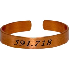 Bakır Bileklik Sayı Sekanslı (Altın Kural) / 591.718
