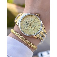 Daniel Klein Iç Kadran Fonksiyonları Aktif Çelik Kordon 2 Yıl Garantili Kadın Kol Saati BDK14089.6