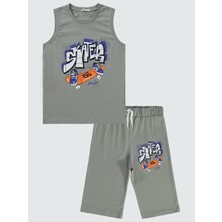 Civil Boys Erkek Çocuk Pijama Takımı 10-13 Yaş Gri