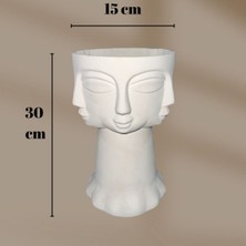 Limited Edition, Büyük Boy Dekoratif Heykel ve Pudra Kokulu Mum | Biblo Dekor Lüks