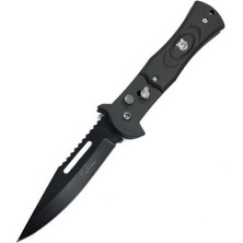 Siyah Renk Kaplan Tiger Kamp Çakı Bıçak 22CM