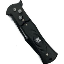 Siyah Renk Kaplan Tiger Kamp Çakı Bıçak 22CM