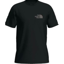 The North Face Siyah Erkek Bisiklet Yaka T- Shirt