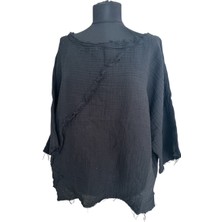 Müslin Pis Dikiş Bluz