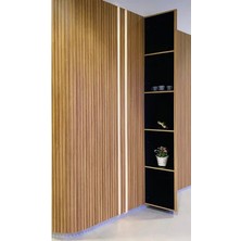 Agt LB3771 Teak Duvar Profili