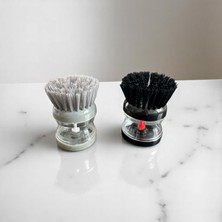 Deterjan Hazneli Bulaşık Yıkama Fırçası (2'li Set)