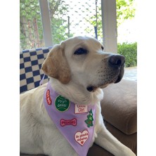 She Said Hav Köpek Arması - Bandana, Kıyafet ve Çantalara Uygun Eğlenceli Ütüyle Yapışan Arma