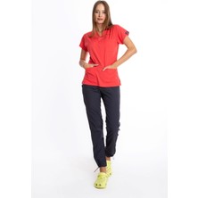UÇAK MEDİKAL Nar Çiçeği Core Flex Likralı Tek Üst
