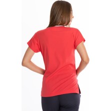 UÇAK MEDİKAL Nar Çiçeği Core Flex Likralı Tek Üst