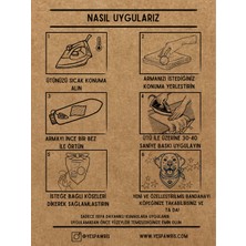 Su Kuşu Köpek Arması - Su Aşığı Köpekler Için Bandana, Kıyafet ve Çantalar Için Ütüyle Yapışan Arma
