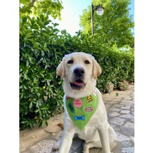 Beni Sev Köpek Arması - Bandana, Kıyafet ve Çantalar Için Şirin ve Sevimli Ütüyle Yapışan Tasarım