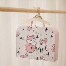 Figür Reklam Ajansı Ahşap Çocuk Askısı 7 Adet Askılık - Bebek Askılığı