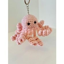 Amigurumi Ahtapot Anahtarlık