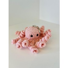 Amigurumi Ahtapot Anahtarlık
