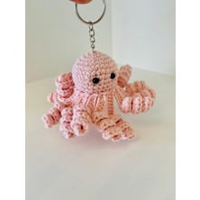 Amigurumi Ahtapot Anahtarlık
