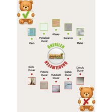 Nature Play Design Çocuk ve Bebek Odası Duvar Sticker Yapışkanlı Dekoratif Sticker Duvar Kağıdı