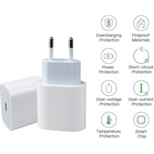 ESLIFETECH26AKSESUARAPPLE Iphone Uyumlu 20W Hızlı Şarj Adaptör Başlığı