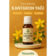 Naturelix 30 ml Kantaron Yağı Doğadan Gelen Yenileyici Güç